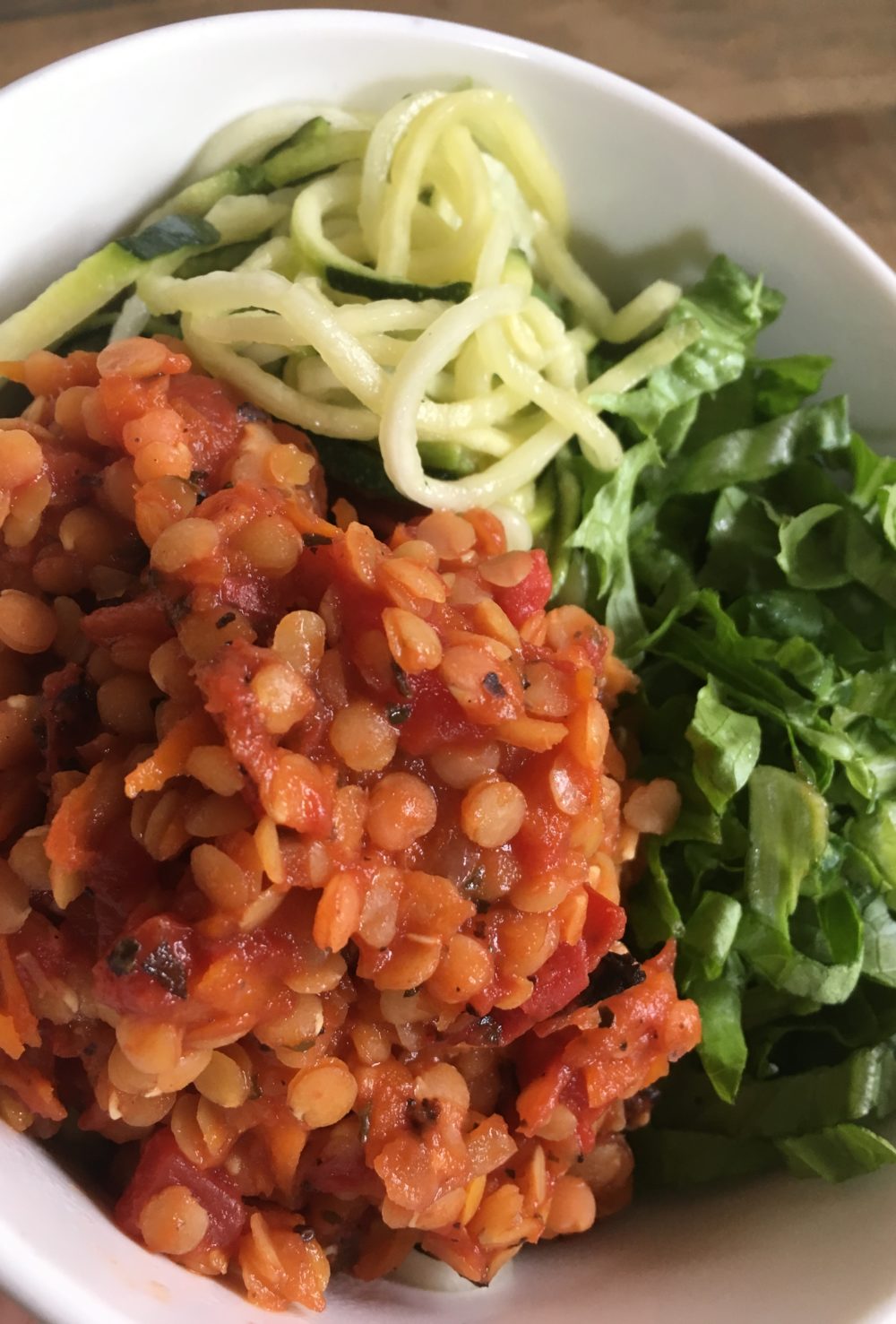 Lentil Bolognese #1